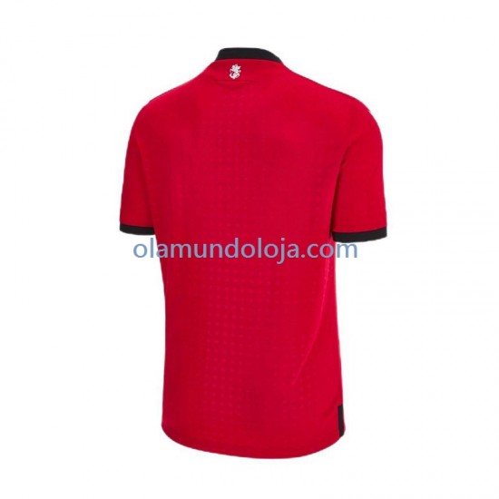 Camisola Georgia Homem Equipamento Terceiro Euro 2024 Manga Curta